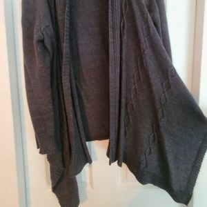 Multi Length Cable Knit Cardigan - XL